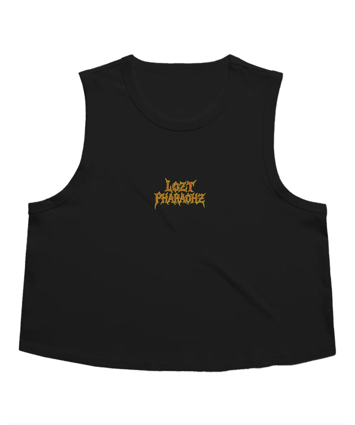 LOZT PHARAOHZ Sabbath Martina Crop Tank