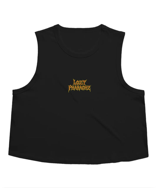 LOZT PHARAOHZ Sabbath Martina Crop Tank